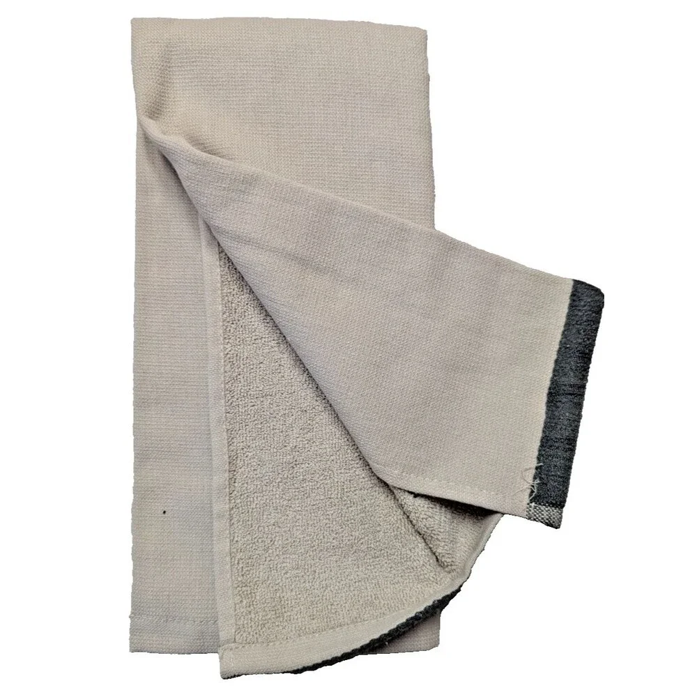 Mossy Oak Embroidered Fish Hand Towels Brown Tan 2pc 24